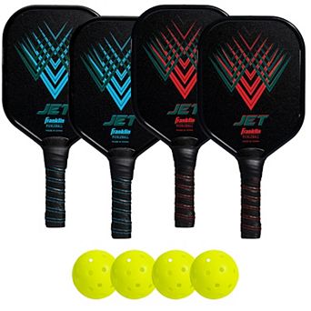 Franklin Sports Aluminum Pickleball Paddle and Ball Set