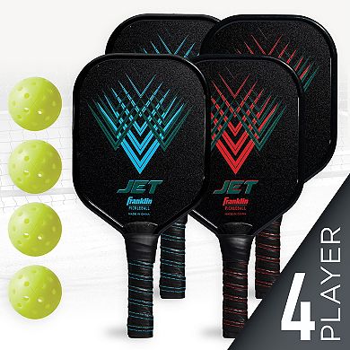 Franklin Sports Aluminum Pickleball Paddle and Ball Set