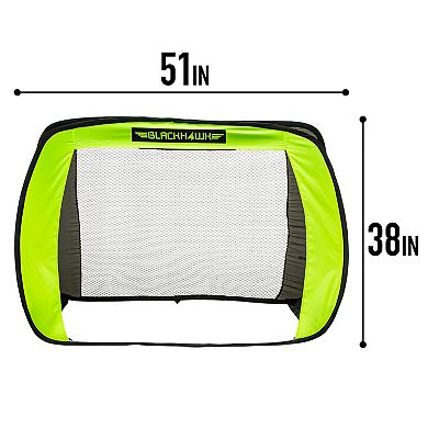 Franklin Sports Junior Pop Up Mini Folding Backyard Soccer Goal Net