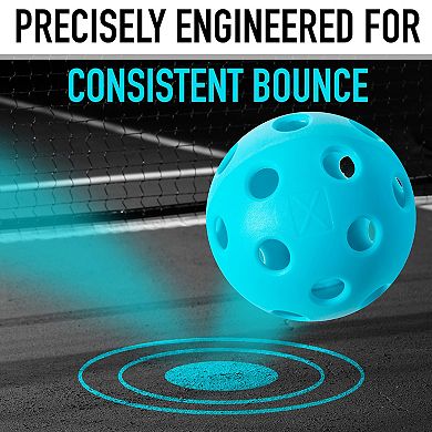 Franklin Sports Indoor 3-Pack Pickleballs