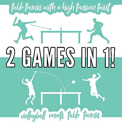 Franklin Sports Steel Spyder Pong Tennis