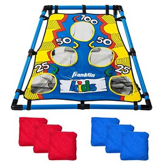 Franklin Sports Kids 5 Hole Bean Bag Toss Game with 4 Bean Bags