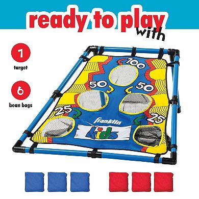 Franklin Sports Kids 5 Hole Bean Bag Toss Game with 4 Bean Bags