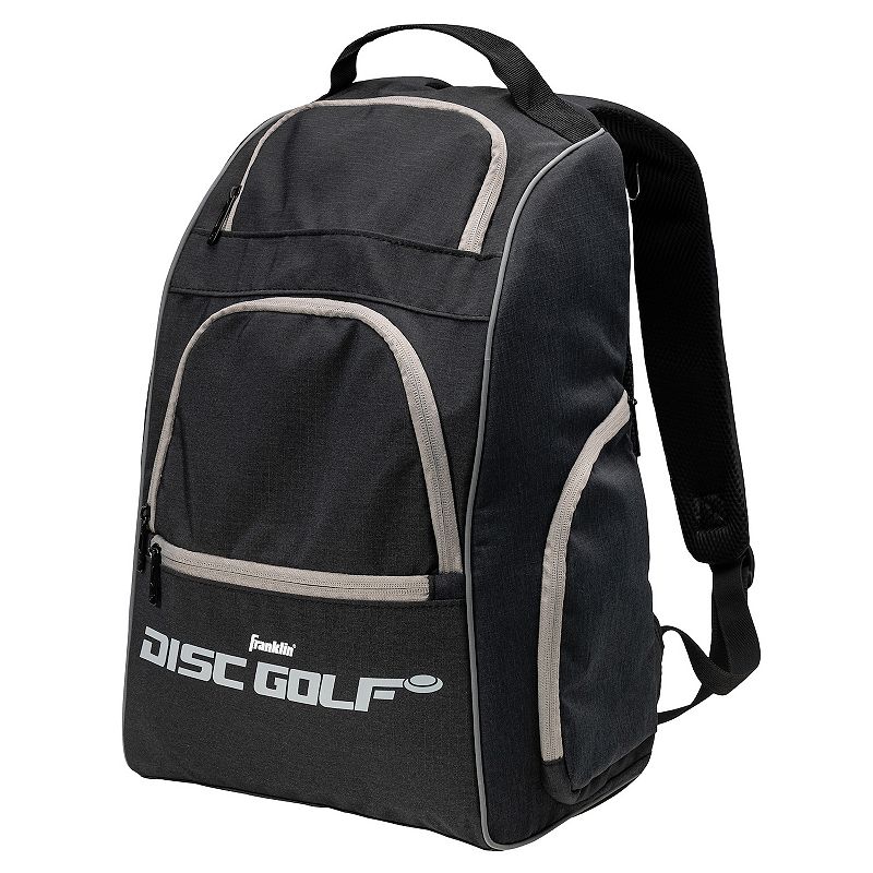 Franklin Sports Disc Golf Bag Equipment Backpack, Gray