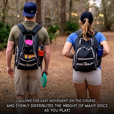 Franklin Sports Disc Golf Bag Equipment Backpack