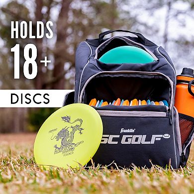 Franklin Sports Disc Golf Bag Equipment Backpack