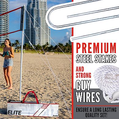 Franklin Sports Elite Volleyball Net Set