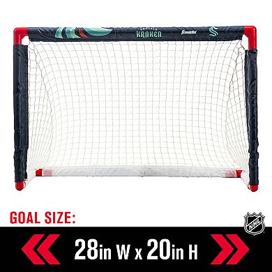 Franklin Sports Seattle Kraken Mini Hockey Set