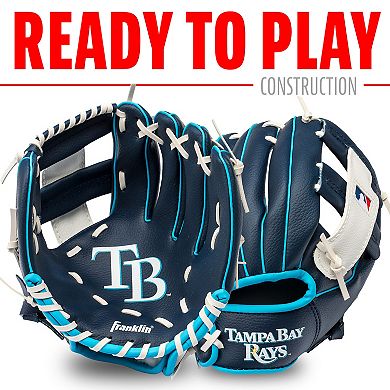 Franklin Sports MLB Youth Teeball 9.5" Glove and Ball Set