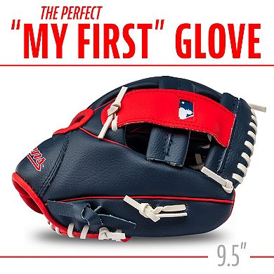 Franklin Sports MLB Youth Teeball 9.5" Glove and Ball Set