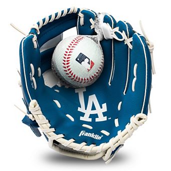 Franklin Sports MLB Youth Teeball 9.5" Glove and Ball Set