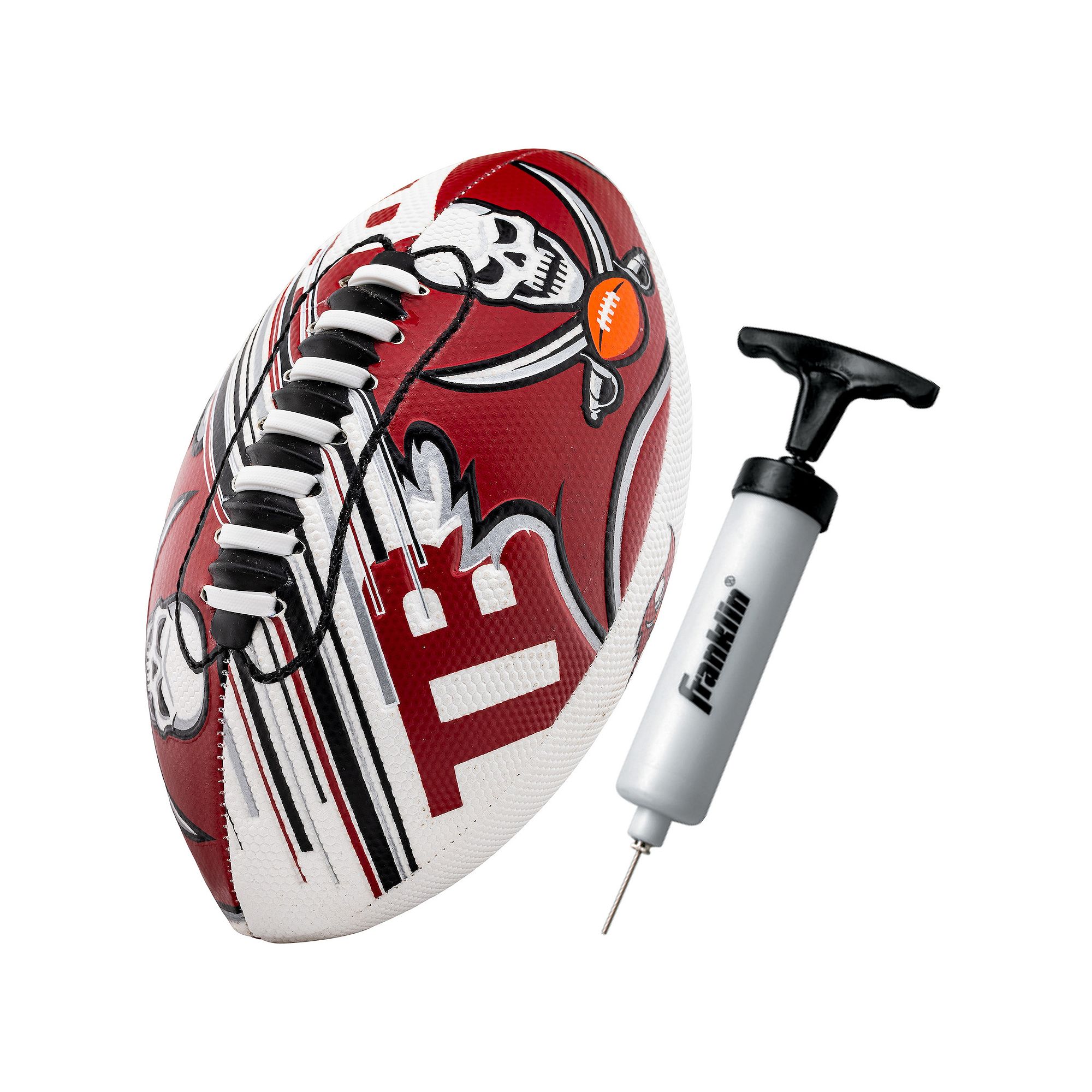 Franklin Sports NFL Teams Easy Grip Youth Mini Football, Bucs