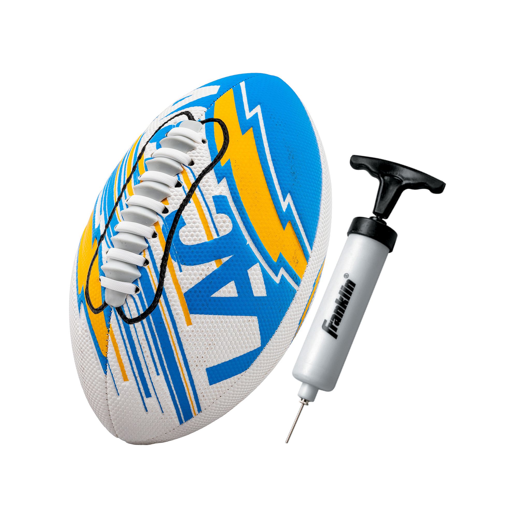 Franklin Sports NFL Teams Easy Grip Youth Mini Football, Chargers