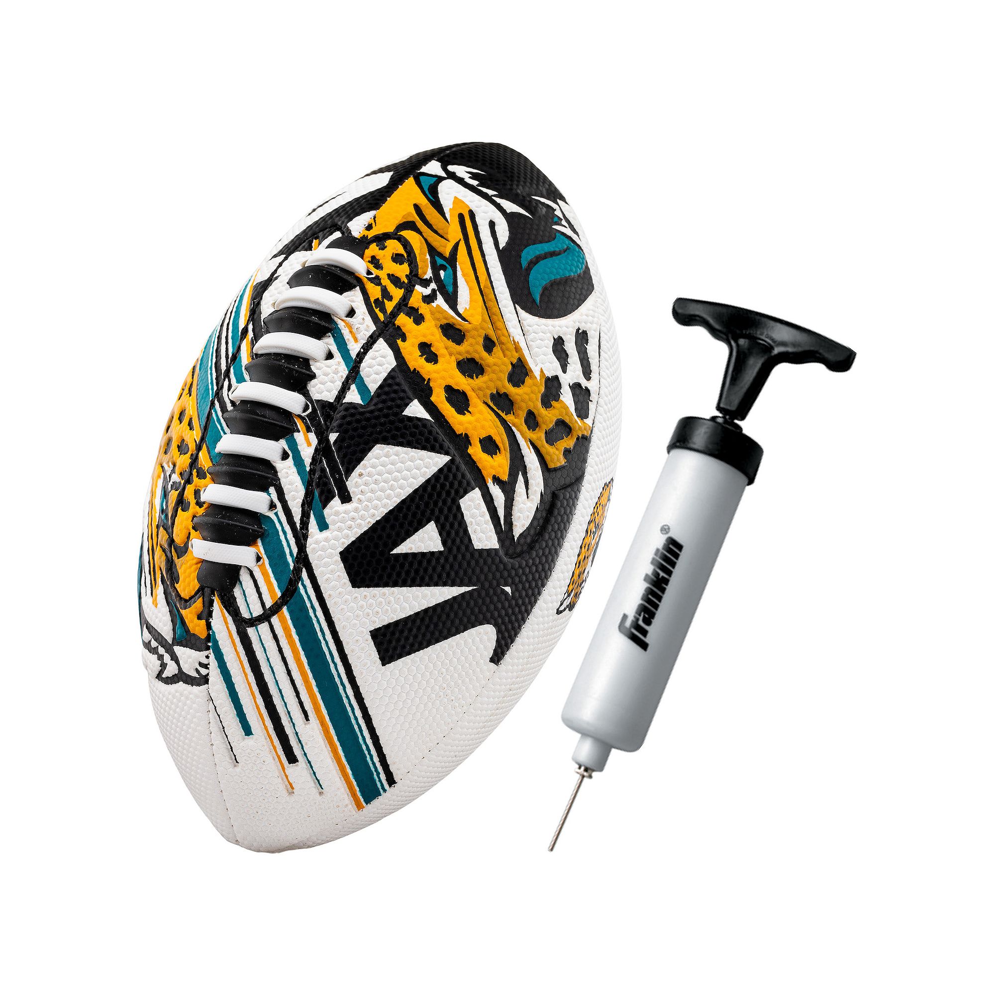 Franklin Sports NFL Teams Easy Grip Youth Mini Football, Jaguars