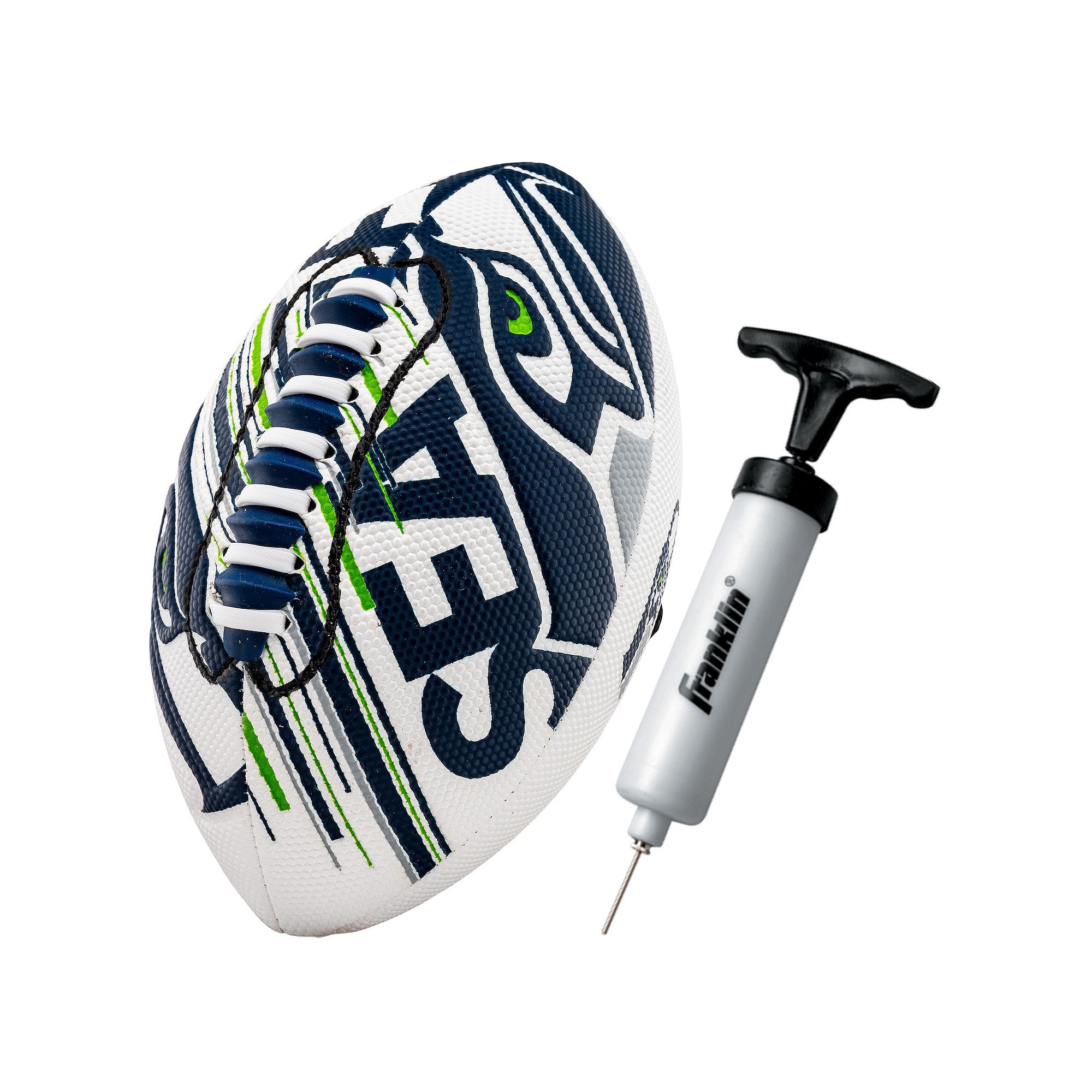 Franklin Sports NFL Teams Easy Grip Youth Mini Football, Seahawks