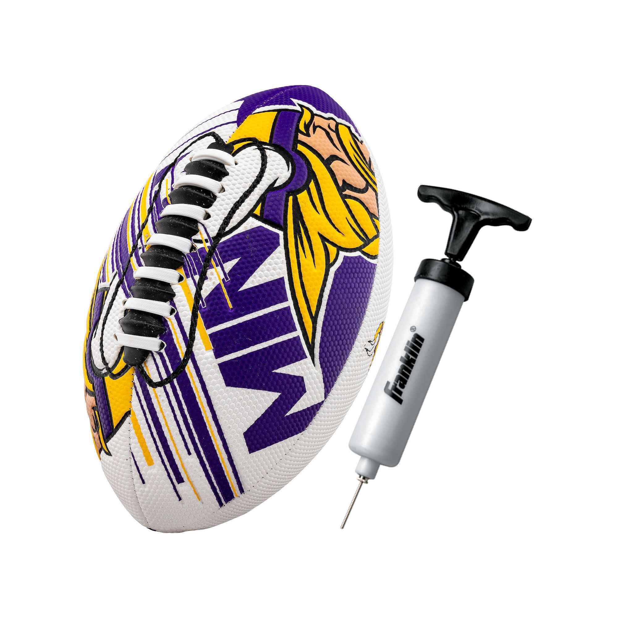 Franklin Sports NFL Teams Easy Grip Youth Mini Football, Vikings