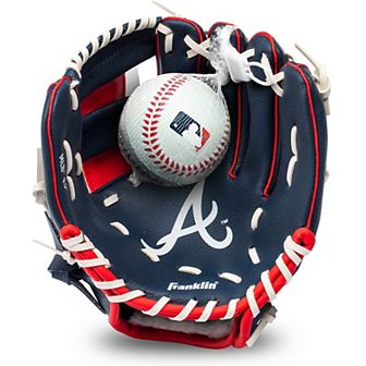 Franklin Sports MLB Youth Teeball 9.5" Glove and Ball Set