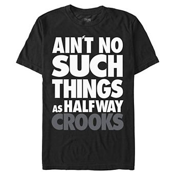 Men's Crooks And Castle No Such Things As Halfway Crooks Graphic Tee
