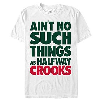 Men's Crooks And Castle No Such Things As Halfway Crooks Graphic Tee