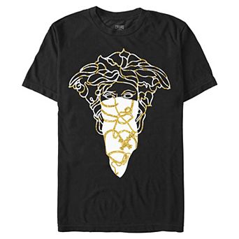 Men's Crooks And Castle Medusa Bandit Baroque Style Graphic Tee