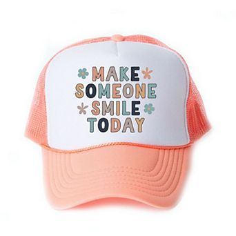 The Juniper Shop Make Someone Smile Today Youth Foam Trucker Hat