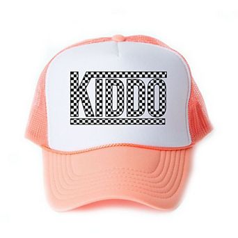 The Juniper Shop Kiddo Checkered Youth Foam Trucker Hat