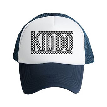 The Juniper Shop Kiddo Checkered Youth Foam Trucker Hat