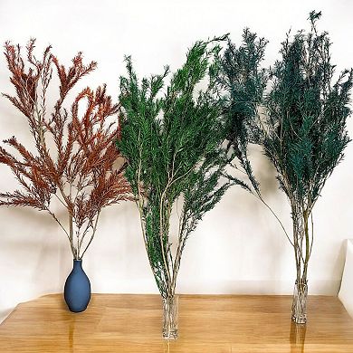 Dried Flowers Rosemary Branch Arrangement for Home Decor, 29.5 Inches
