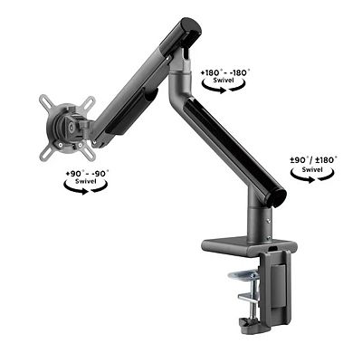 VersaDesk Balanced Monitor Arm - Single