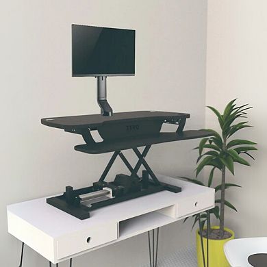 VersaDesk Single Monitor Mount - 360° Screen Rotation for Monitors up to 32", VESA Compatible