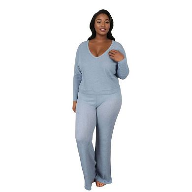 Soft and Cozy Waffle Lounge Set