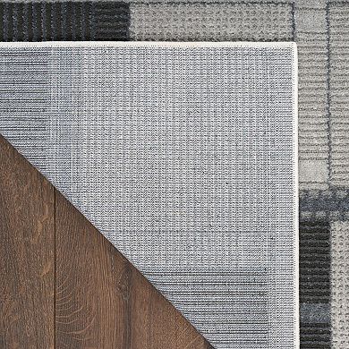 Nourison Nordic Colorblock Indoor Area Rug