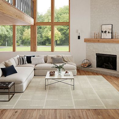 Nourison Nordic Colorblock Indoor Area Rug