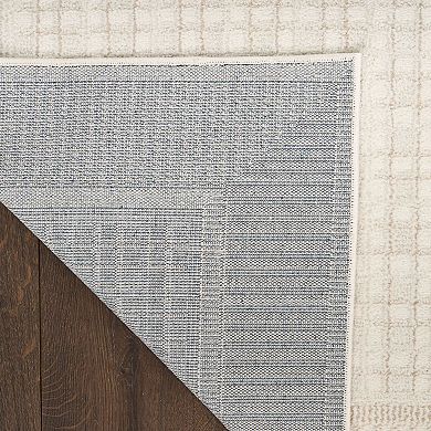 Nourison Nordic Bordered Geometric Indoor Area Rug