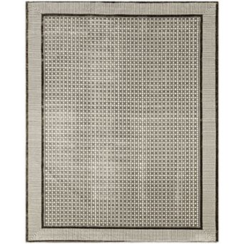 Nourison Nordic Bordered Geometric Indoor Area Rug