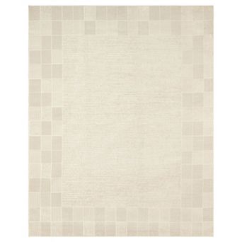 Nourison Nordic Checkerboard Border Indoor Area Rug