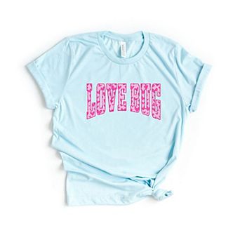 Love Bug Hearts Short Sleeve Graphic Tee