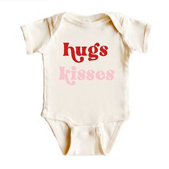 Hugs And Kisses Baby Bodysuit