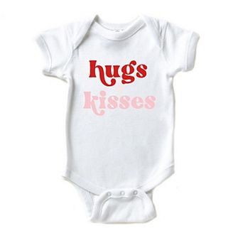 Hugs And Kisses Baby Bodysuit