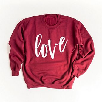 Love Cursive Sweatshirt