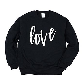 Love Cursive Sweatshirt