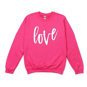 Love Cursive Sweatshirt