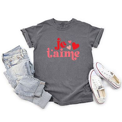 Je T'aime Garment Dyed Tees
