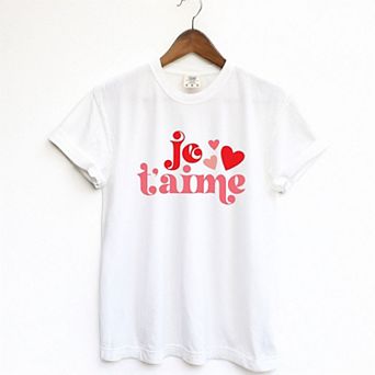 Je T'aime Garment Dyed Tees