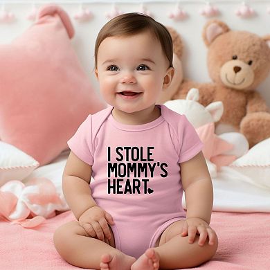 I Stole Mommy's Heart Baby Bodysuit