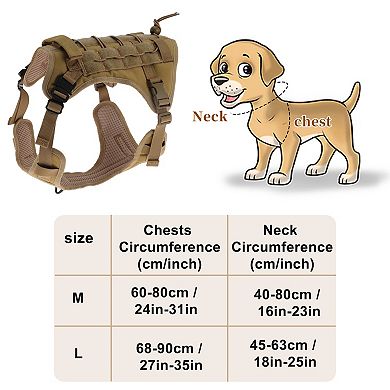 Dog Harness, Mesh Design Dog Harness, Breathable No Pull Dog Vest, for Hiking