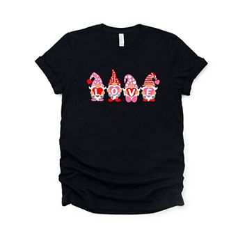 Love Gnomes Short Sleeve Graphic Tee