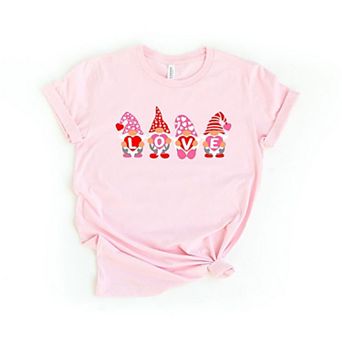 Love Gnomes Short Sleeve Graphic Tee