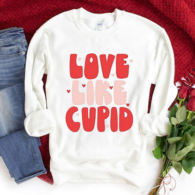 Love Like Cupid Bold Sweatshirt