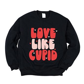 Love Like Cupid Bold Sweatshirt